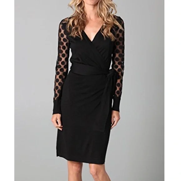 Diane Von Furstenberg | Dresses | Dvf Linda Wrap Dress 0 Silk | Poshmark